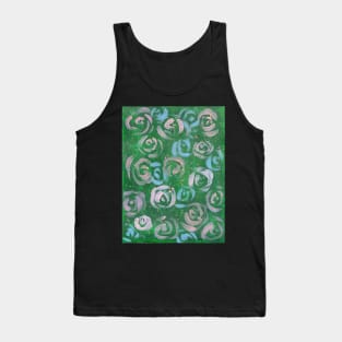 Abstract Florals Tank Top